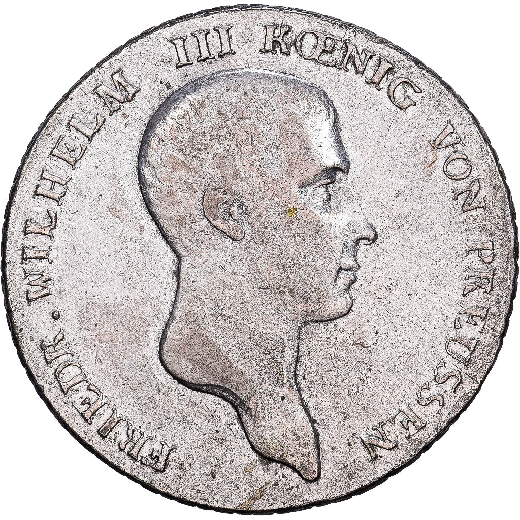 Niemcy, Friedrich Wilhelm III, Reichsthaler, 1813, Berlin, Srebro, VF(30-35)