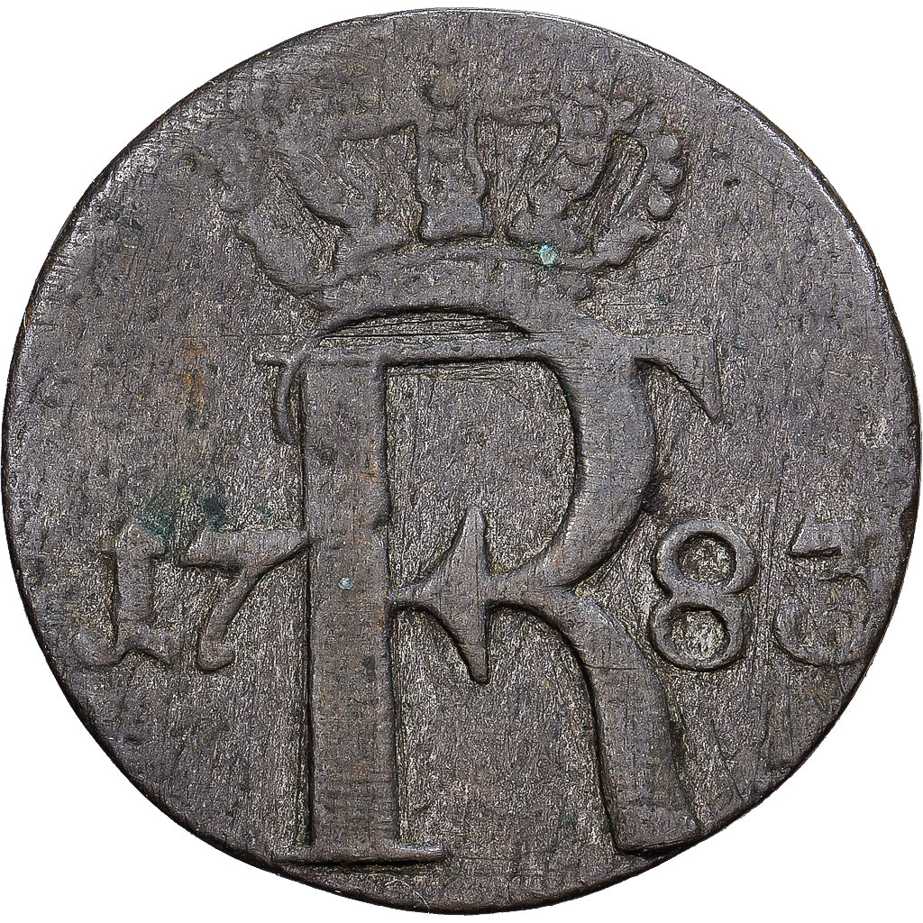 Kingdom of Prussia, Friedrich II, 1/24 Thaler, 1783, Berlin, Billon, FR, KM:296