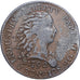 Estados Unidos da América, Cent, 1792, U.S. Mint, Lead-Bronze, EF(40-45)