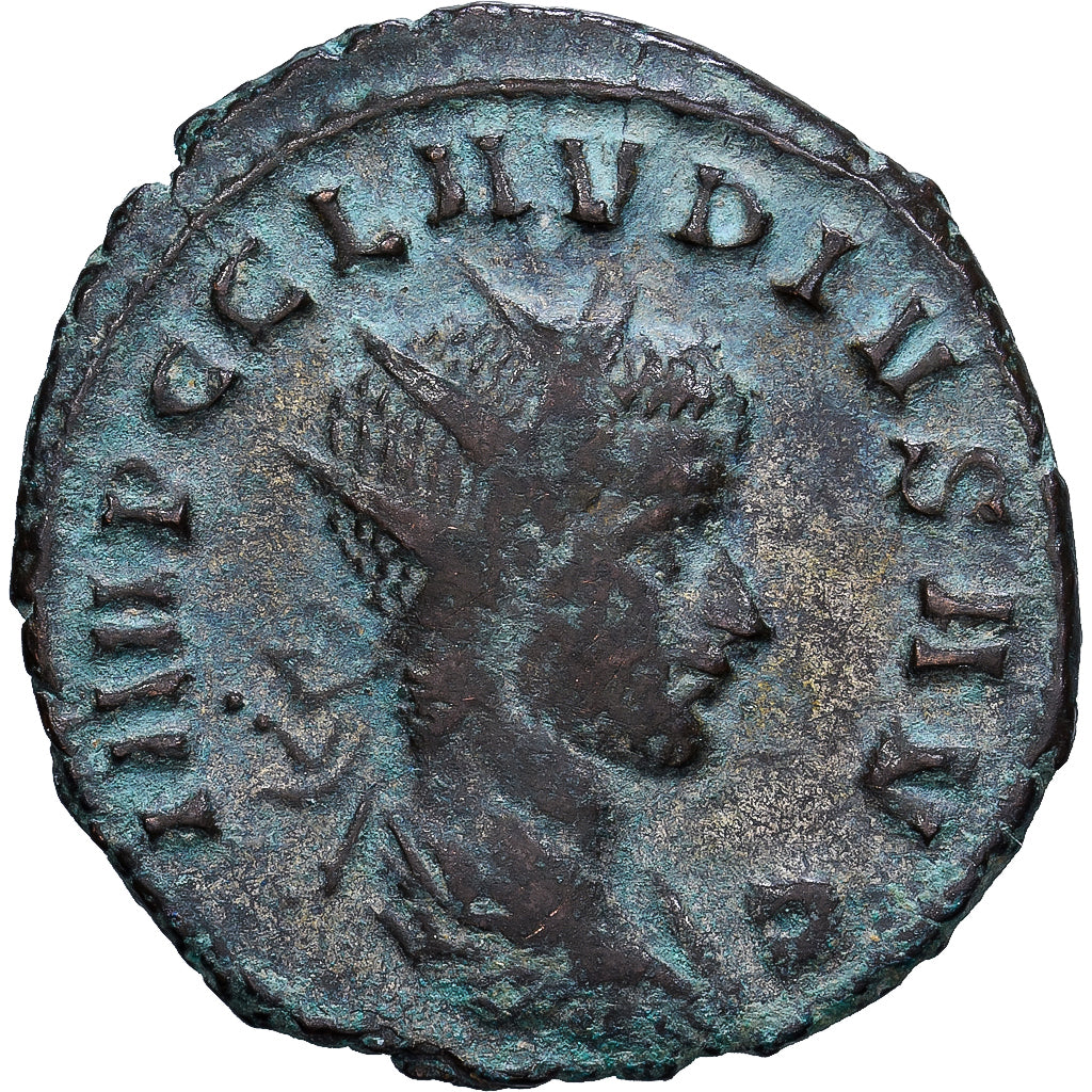 Roman Empire, Claudius II (Gothicus), Antoninianus, 268-270, Rome, Silber, S+