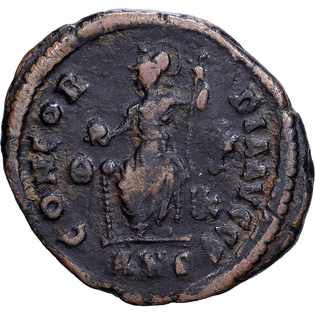 Roman Empire, Gratian, Ae, 378-383, Antioch, Brązowy, VF(30-35), RIC:45a