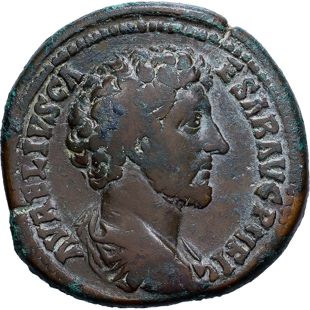 Roman Empire, Marcus Aurelius, Sesterz, 153-154, Rome, Bronze, S