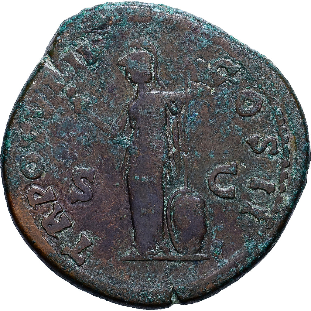 Roman Empire, Marcus Aurelius, Sesterz, 153-154, Rome, Bronze, S