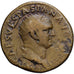 Roman Empire, Vespasian, Dupondius, 71, Rome, Bronze, SGE+, RIC:277