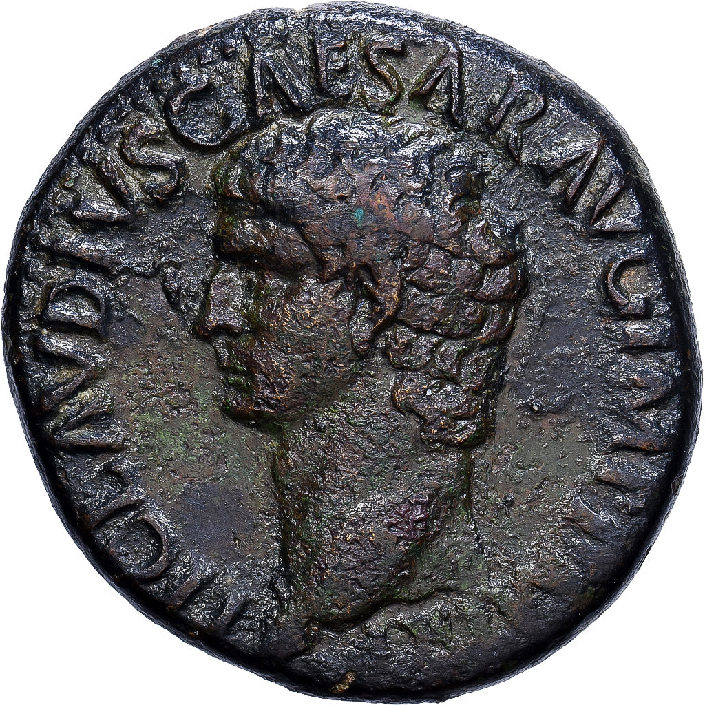 Roman Empire, Claudius, Dupondius, 50-54, Rome, Bronze, S+, RIC:110