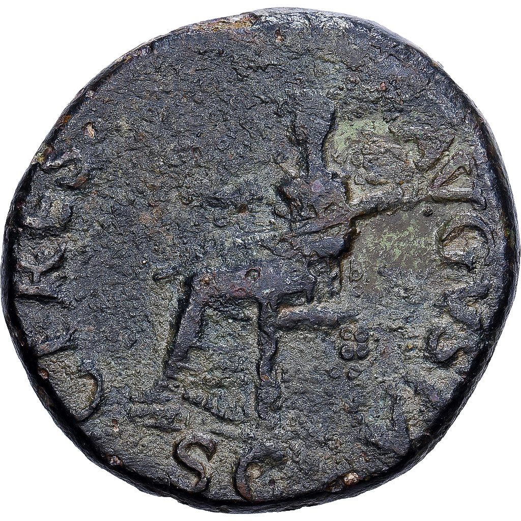 Roman Empire, Claudius, Dupondius, 50-54, Rome, Bronze, S+, RIC:110