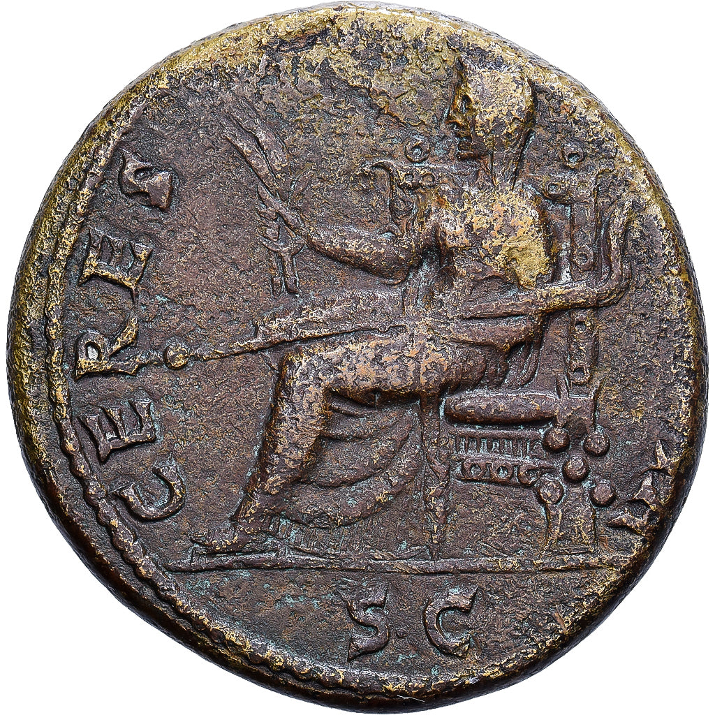 Roman Empire, Claudius, Dupondius, 41-50, Rome, Bronze, SS, RIC:94
