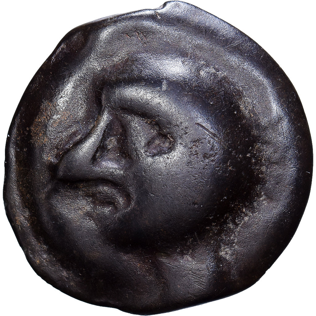 Gaule Belgique, Leuques, Ae, 100-50 BC, Potin, B+