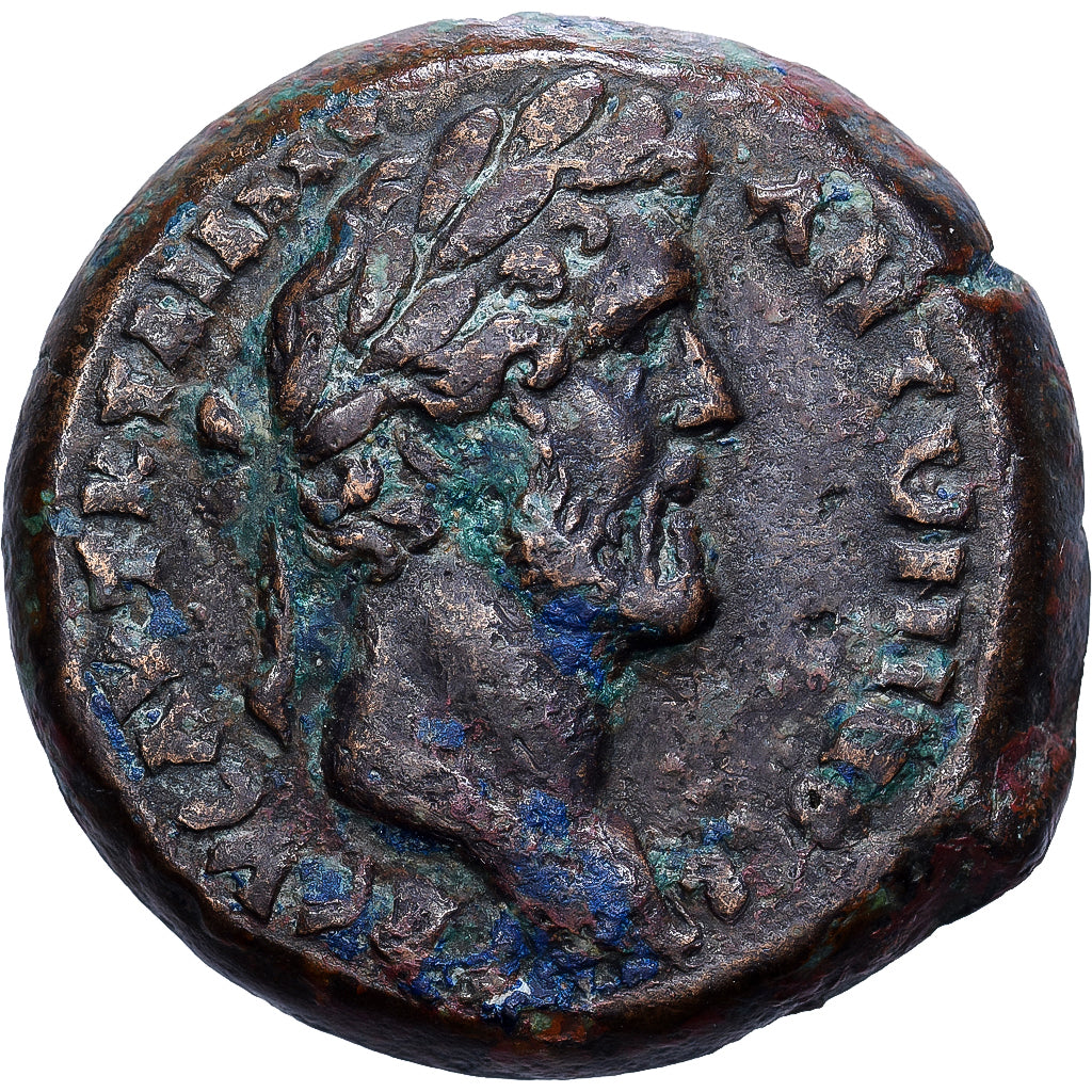Egypt, Antonin le Pieux, Drachm, 153/4, Alexandria, Bronce, MBC, RPC:1579