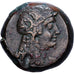 Egypt, Ptolemy V, Diobol, 205-180 BC, Alexandria, Bronzo, BB, BMC:72