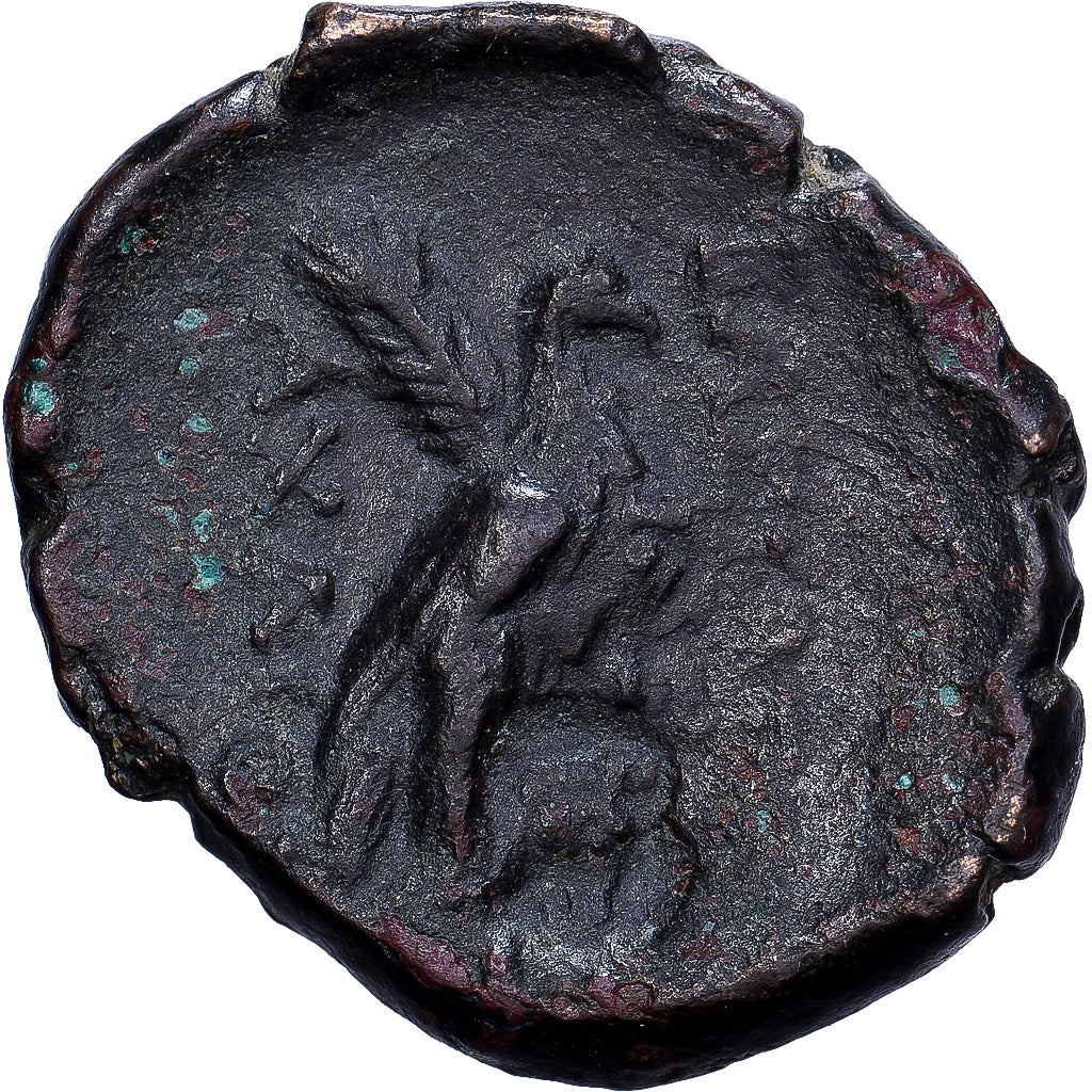 Lydia, Achaïos II, Æ, 220-214 BC, Sardis, Bronce, BC+, SC:955