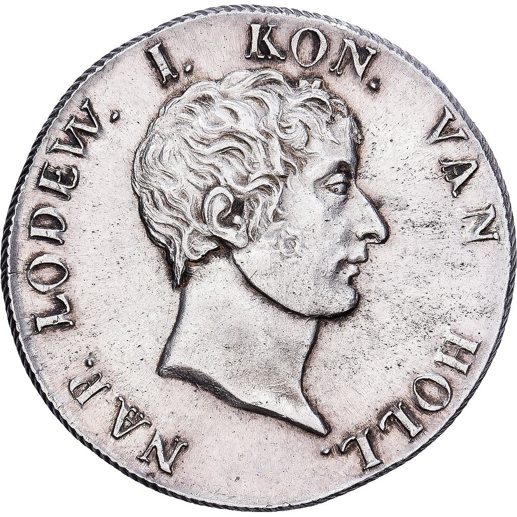 Niederlande, Louis Napoleon I, 50 Stuivers, 1808, Royal Dutch Mint, Silber, UNZ