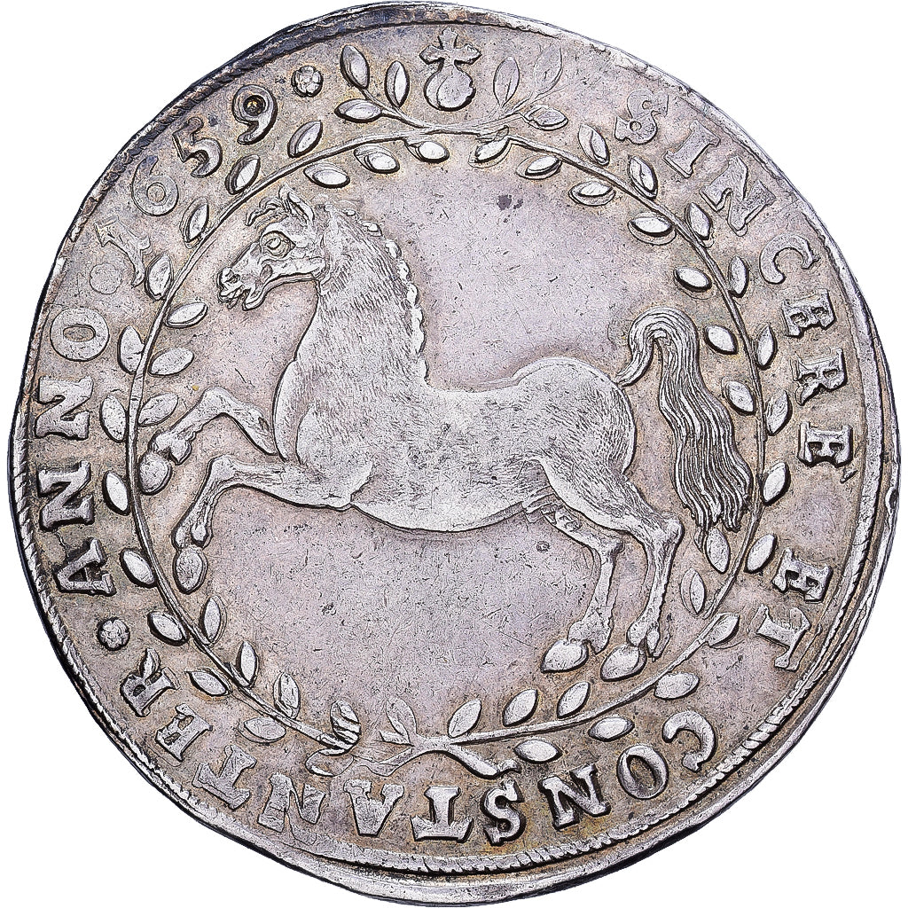 Duchy of Brunswick-Lüneburg, Christian Ludwig I, 1 Thaler, 1659, Clausthal