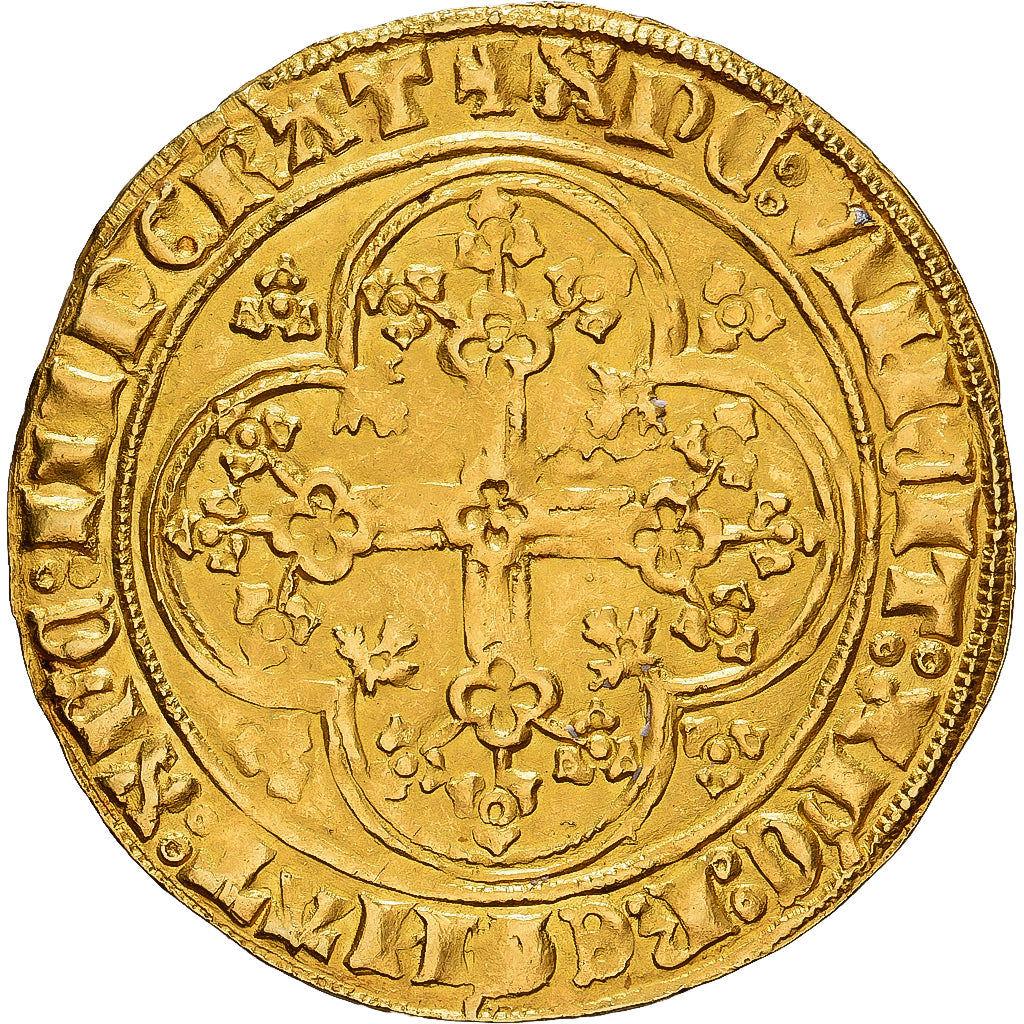 County of Holland, Guillaume VI de Bavière, Ecu d'or, 1404-1417, Złoto