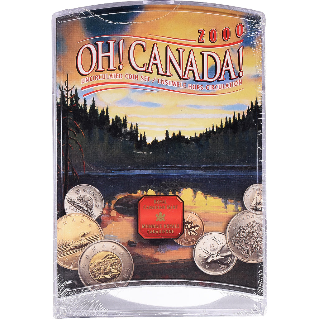 Canada, Set 1 Cent - 1 Dollar, 2000, Royal Canadian Mint, MS(65-70)