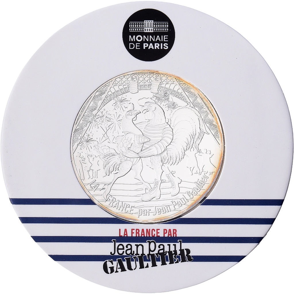Frankreich, 50 Euro, Jean-Paul Gaultier - Bal du 14 Juillet, 2017, MDP, Silber