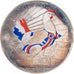 Frankrijk, 50 Euro, Jean-Paul Gaultier - La poule, 2017, MDP, Zilver, FDC