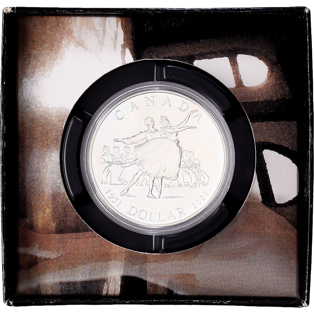 Canadá, 1 Dollar, National Ballet of Canada, 2001, Royal Canadian Mint, BU