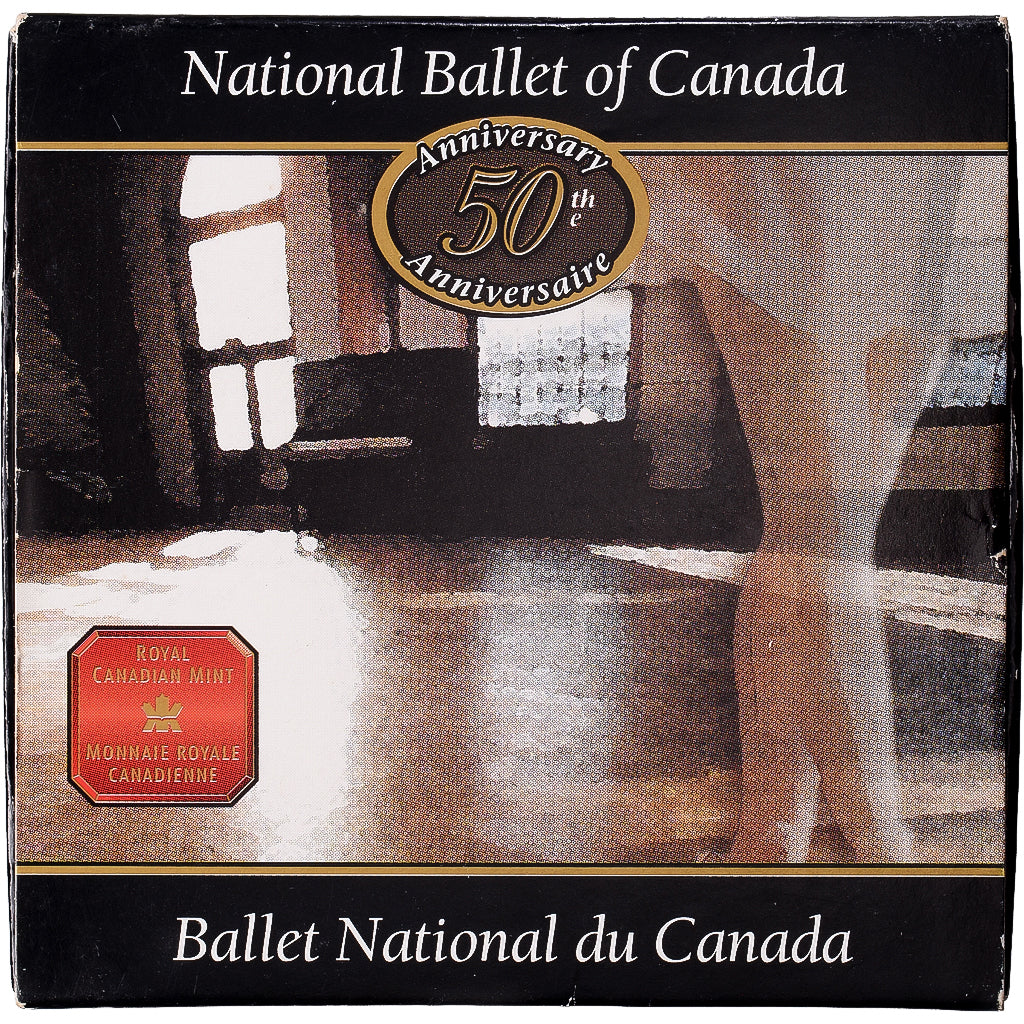 Canadá, 1 Dollar, National Ballet of Canada, 2001, Royal Canadian Mint, BU