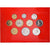 Monaco, Rainier III, Set Francs BU, 1995, MDP, Bimétallique, FDC