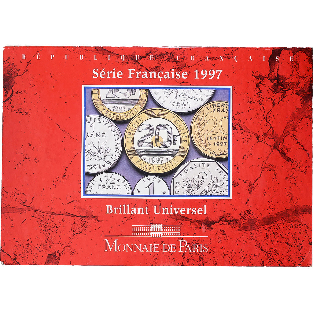 Francja, Coffret 1 c. à 20 frs., 1997, MDP, Série BU, ND, MS(65-70)