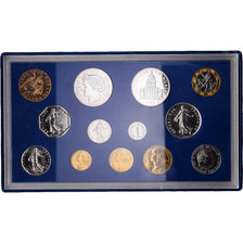 França, Coffret 1 c. à 100 frs., 1988, MDP, N/D, MS(65-70)