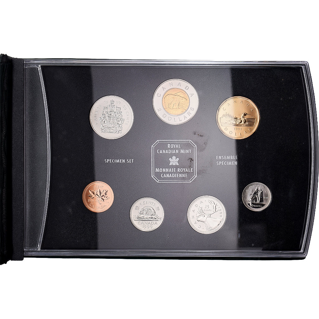 Canadá, Set, 1999, Royal Canadian Mint, Specimen Set, Sin información, FDC