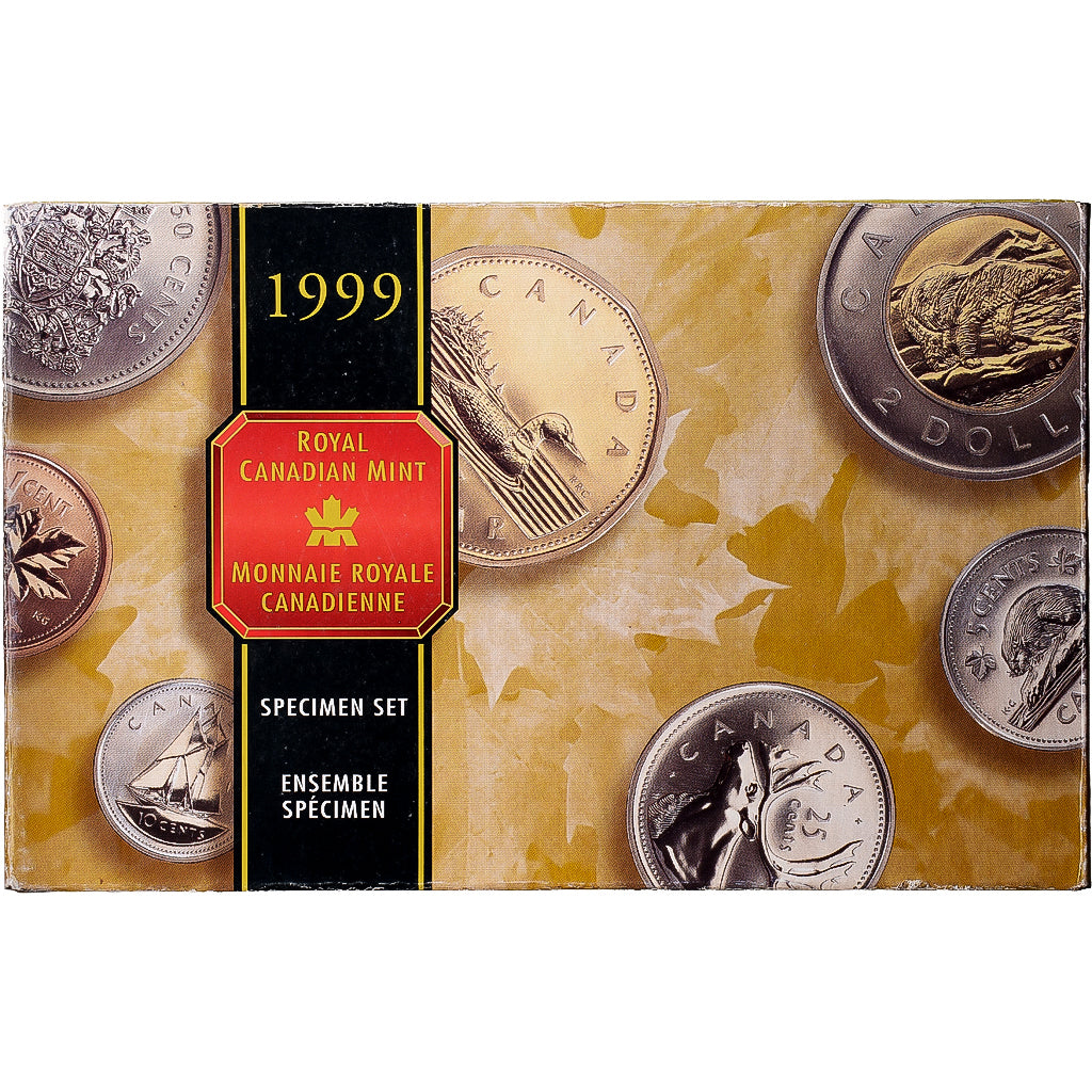 Canadá, Set, 1999, Royal Canadian Mint, Specimen Set, Sin información, FDC