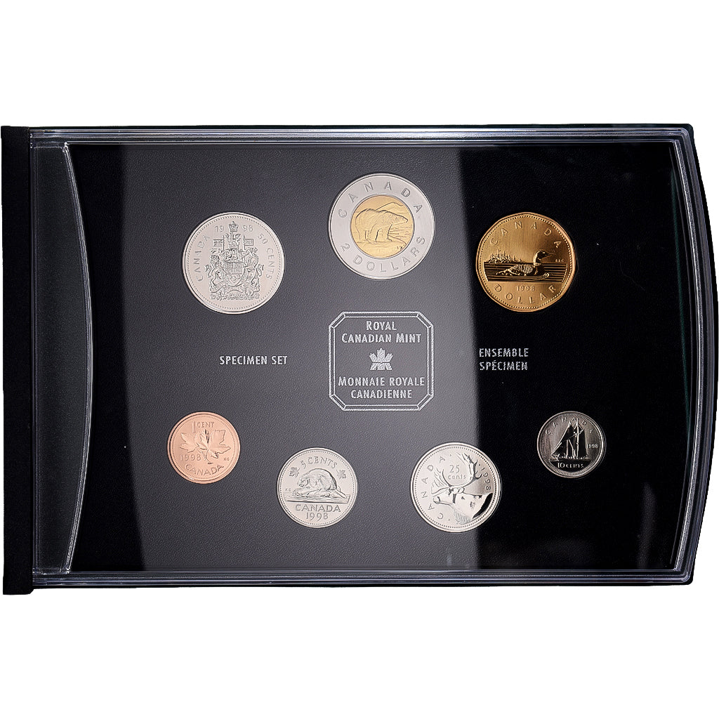 Canadá, Set, 1998, Royal Canadian Mint, Specimen Set, Sin información, FDC