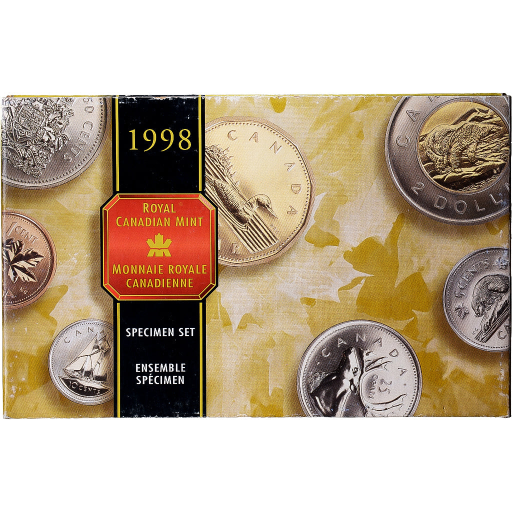 Canadá, Set, 1998, Royal Canadian Mint, Specimen Set, Sin información, FDC
