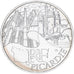 France, 10 Euro, Picardie, 2011, MDP, Silver, MS(63), KM:1747