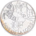 France, 10 Euro, Pays de la Loire, 2011, MDP, Argent, SPL, KM:1746