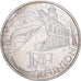 Francja, 10 Euro, Réunion, 2011, MDP, Srebro, MS(63), KM:1750