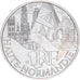 France, 10 Euro, Haute-Normandie, 2011, MDP, Silver, MS(63), KM:1738
