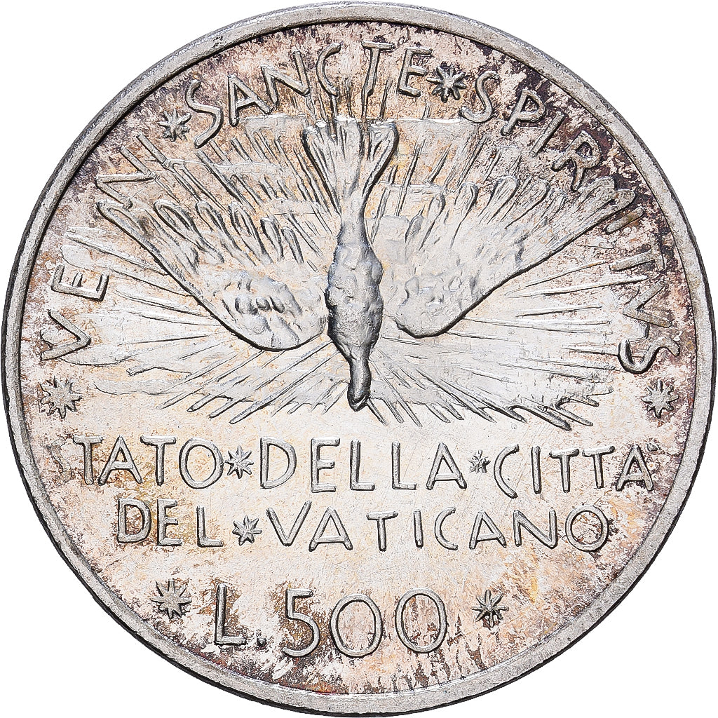 Vatican, Sede Vacante, 500 Lire, 1978, Rome, Silver, MS(63), KM:140