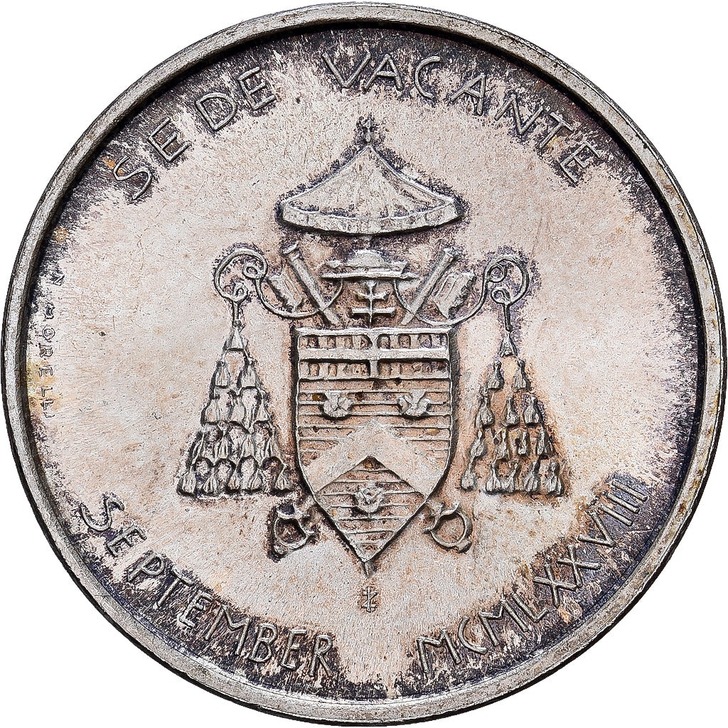 Vatican, Sede Vacante, 500 Lire, 1978, Rome, Silver, MS(63), KM:141