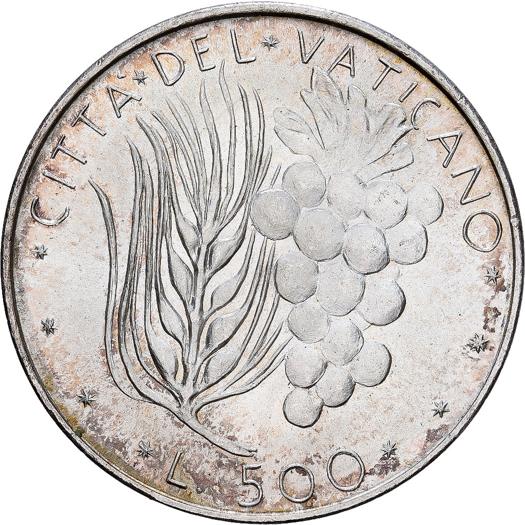 Vatican, Paul VI, 500 Lire, 1975, Rome, Argent, SPL, KM:123