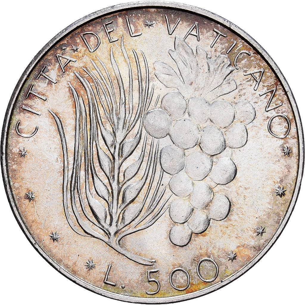 Vatican, Paul VI, 500 Lire, 1973, Rome, Argent, SPL, KM:123