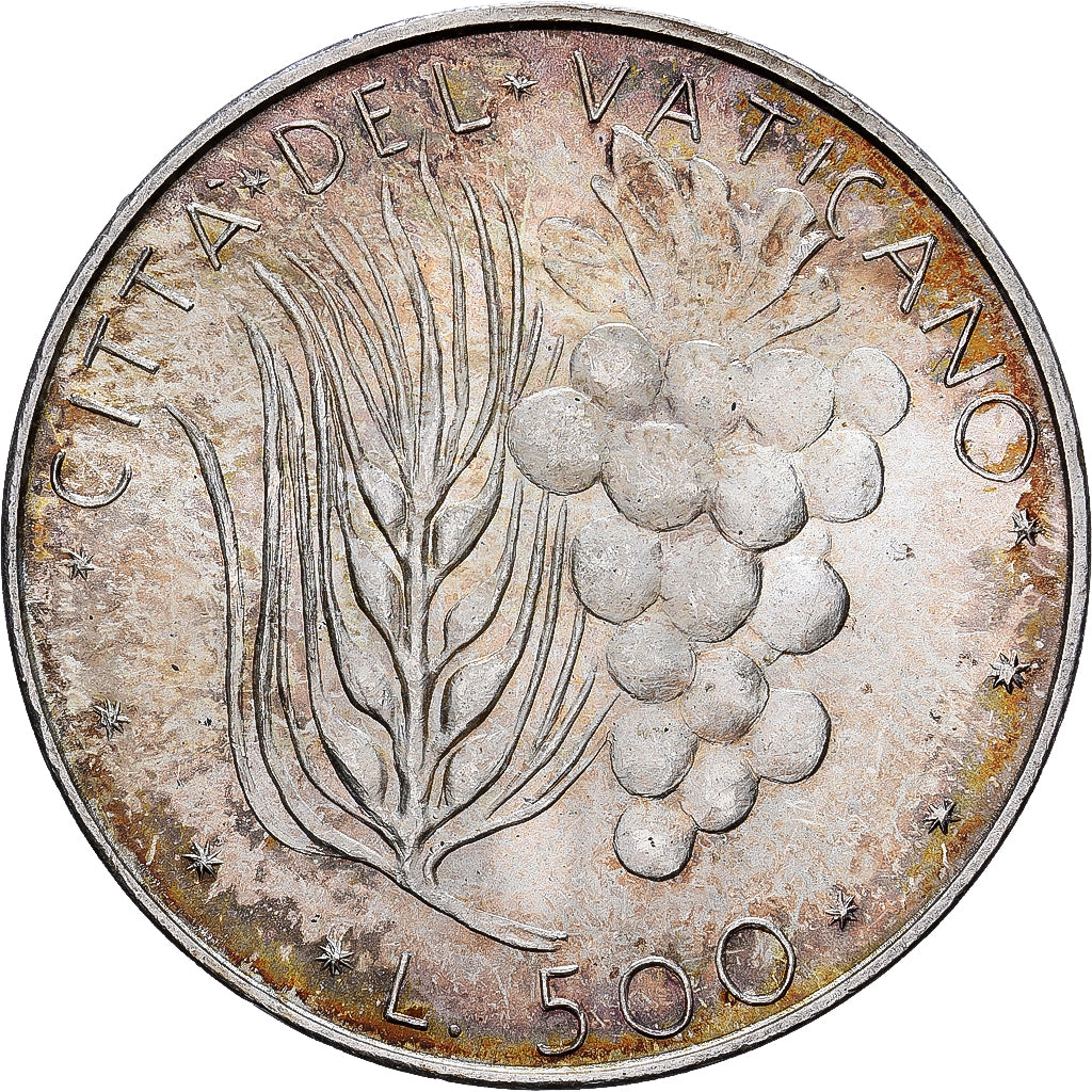 Vatican, Paul VI, 500 Lire, 1974, Rome, Argent, SPL, KM:123