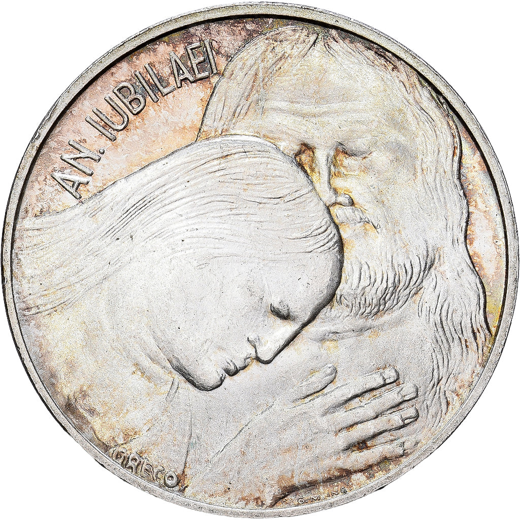 Vatican, Paul VI, 500 Lire, 1975, Rome, Silver, MS(63), KM:131