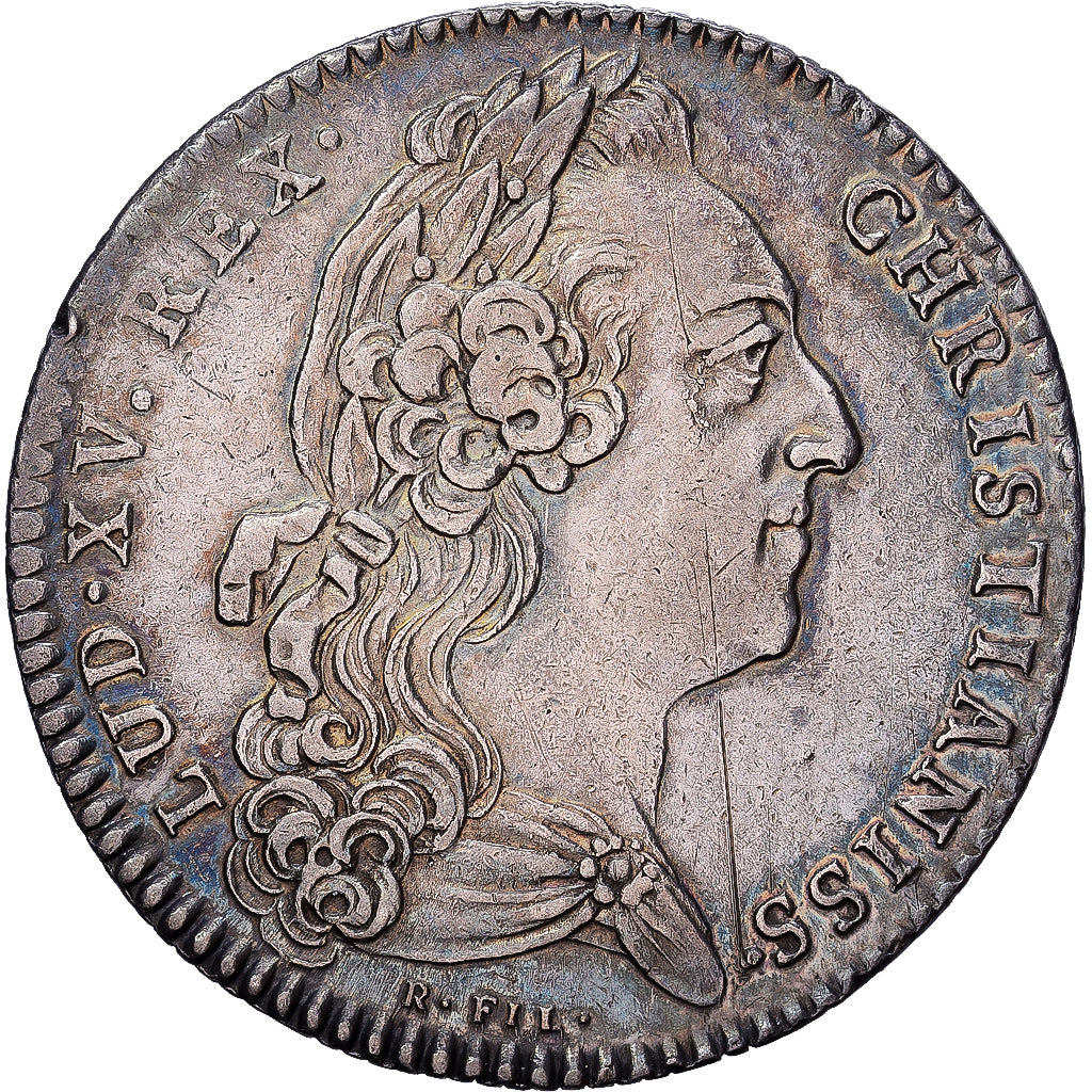 Francja, Token, Etats de Bretagne, 1768, Srebro, AU(55-58), Feuardent:8778