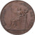 França, Monneron de 2 Sols, 1791 / AN 3, Birmingham, Bronze, AU(50-53)