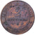 France, 2 Centimes, Cérès, 1883, Paris, Bronze, EF(40-45), Gadoury:105