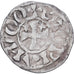 Francja, Étienne Ier, Denarius, Guingamp, Srebro, VF(20-25), Boudeau:146