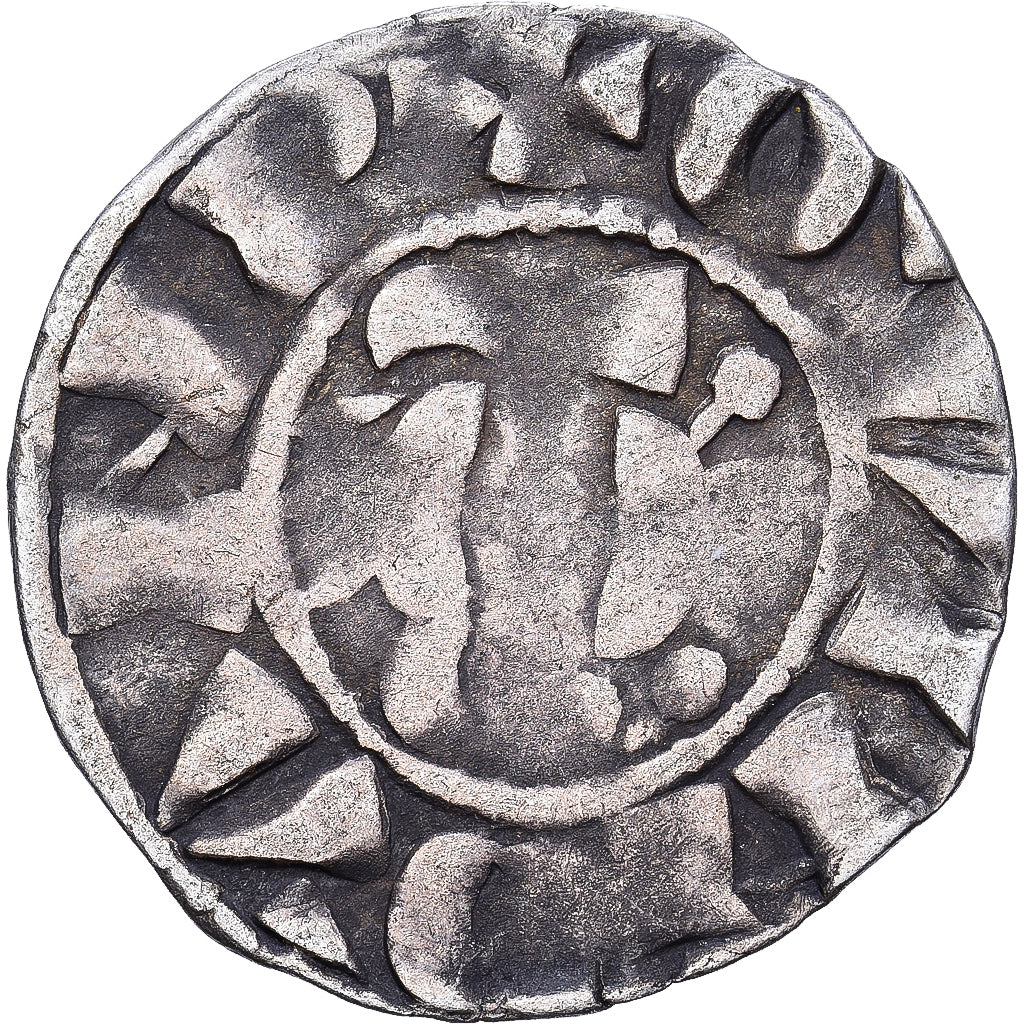 Frankreich, Étienne Ier, Denarius, Guingamp, Silber, S+, Boudeau:146