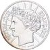 França, 100 Francs, 1988, MDP, Piéfort, BU, Prata, MS(63)