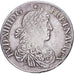 France, Louis XIV, Écu au buste juvénile, 1664, Rennes, Silver, EF(40-45)