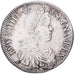 Frankreich, Louis XIV, Écu à la mèche longue, 1649, Nantes, Silber, S+