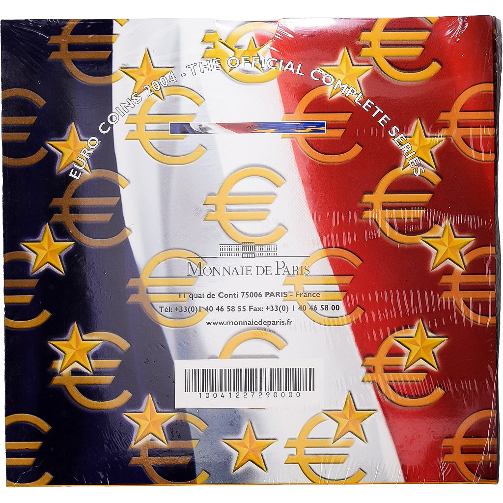 France, Set 1 ct. - 2 Euro, BU, 2004, MDP, MS(65-70)