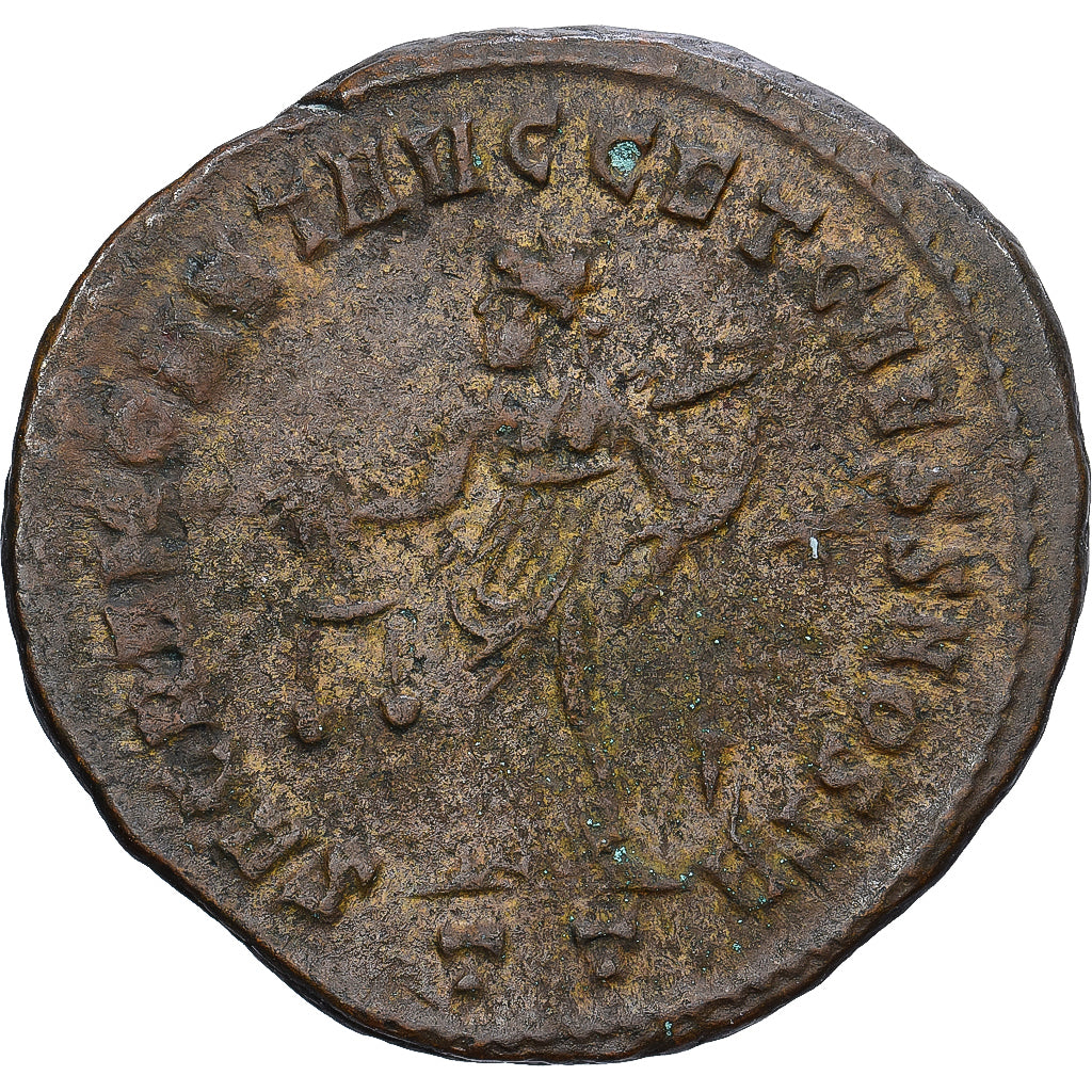 Roman Empire, Maximianus, Follis, 304-305, Ticinum, Bronze, VZ, RIC:47B